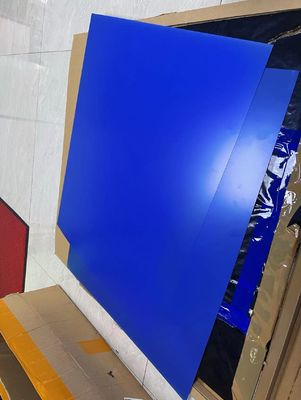 แผ่นพิมพ์ CTCP สีฟ้าที่มีพื้นฐานอลูมิเนียมที่มีเมล็ดไฟฟ้าเคมี