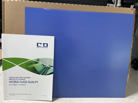 แผ่นแม่พิมพ์ CTCP สำหรับการพิมพ์หนังสือพิมพ์ชนิด Positive CTCP แบบชั้นเดียว