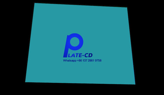 0.15-0.3mm ความหนา PS พล็อตพิมพ์ พล็อตพิมพ์อลูมิเนียม