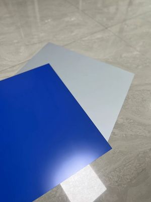 แผ่น CTP สำหรับใช้งานกลางวันแบบเคลือบสองชั้น, แหล่งกำเนิดแสงไวต่อคลื่น 830nm, ความหนา 0.15-0.40 มม., จำนวนพิมพ์ 350000 ครั้ง, ปลอดภัย