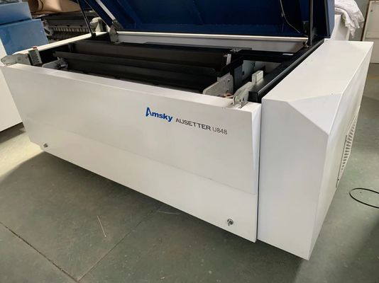 เครื่องทำเพลท CTP ความร้อนขนาด 1160*960 สำหรับสภาพแวดล้อมการทำงานในร่ม อุณหภูมิ 18-28 องศาเซลเซียส