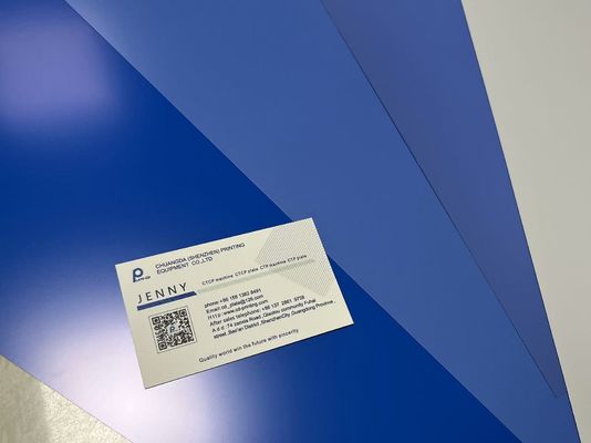 110-130 Mj/Cm2 พลังงานการเผชิญหน้า แผ่น CTP ความร้อน สําหรับ 25±5s เวลาการพัฒนา